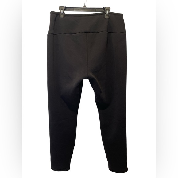 Ulla Popken Faux Fur Lined  Stretch Black leggings  Pants size 20/22 - Picture 2 of 6